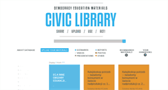 Desktop Screenshot of civicportal.info